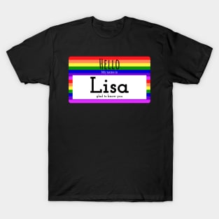 Hello My Name is Lisa T-Shirt